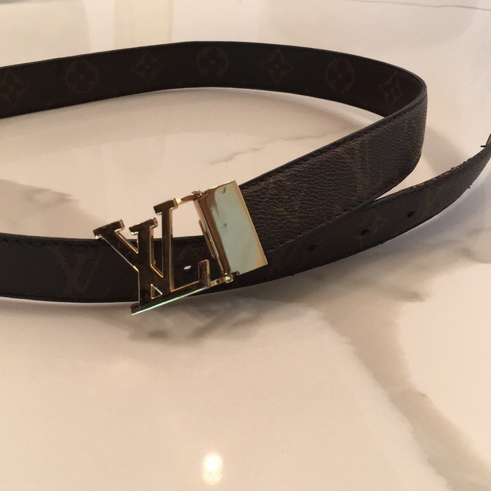 Authentic LOUIS VUITTON MONOGRAM BELT
